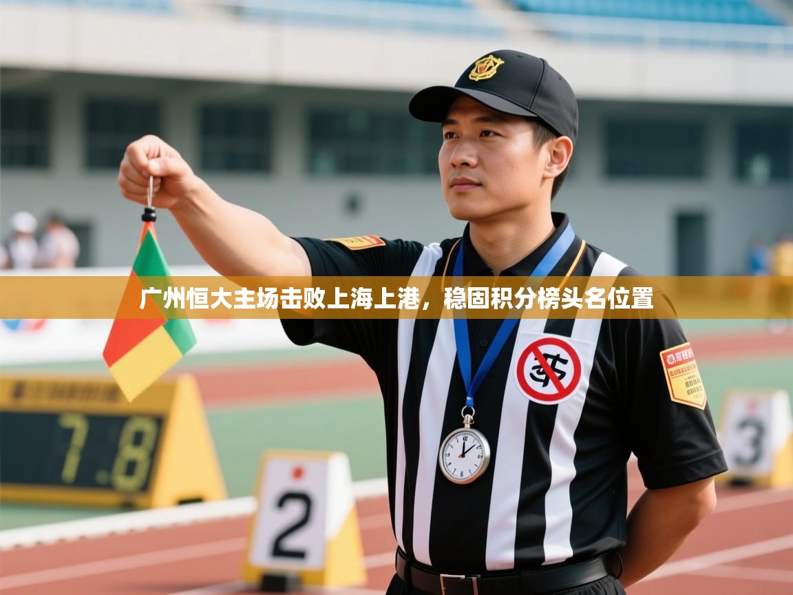 广州恒大主场击败上海上港,稳固积分榜头名位置 第1张