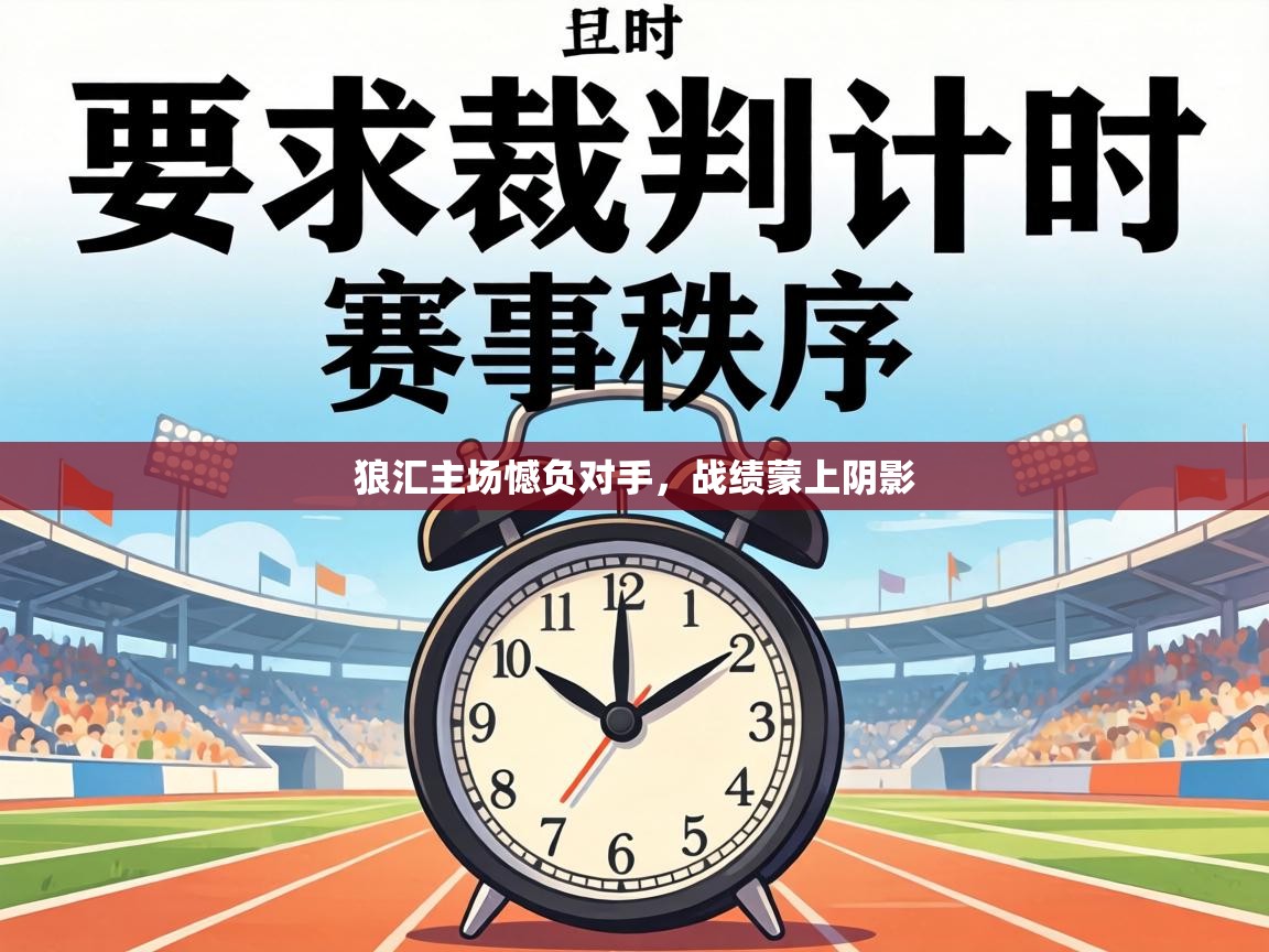 狼汇主场憾负对手，战绩蒙上阴影